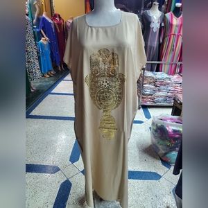 Brand new Cream hamsa ( hand) dress
